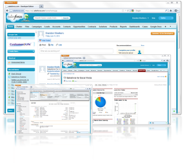 Salesforce.com Screenshots